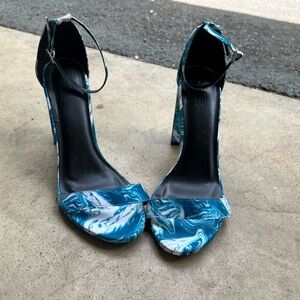 Blue Marble Women's Heels